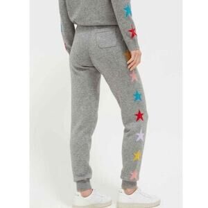 Chinti & Parker Wool-Cashmere Multi Stars Jogger Size XS